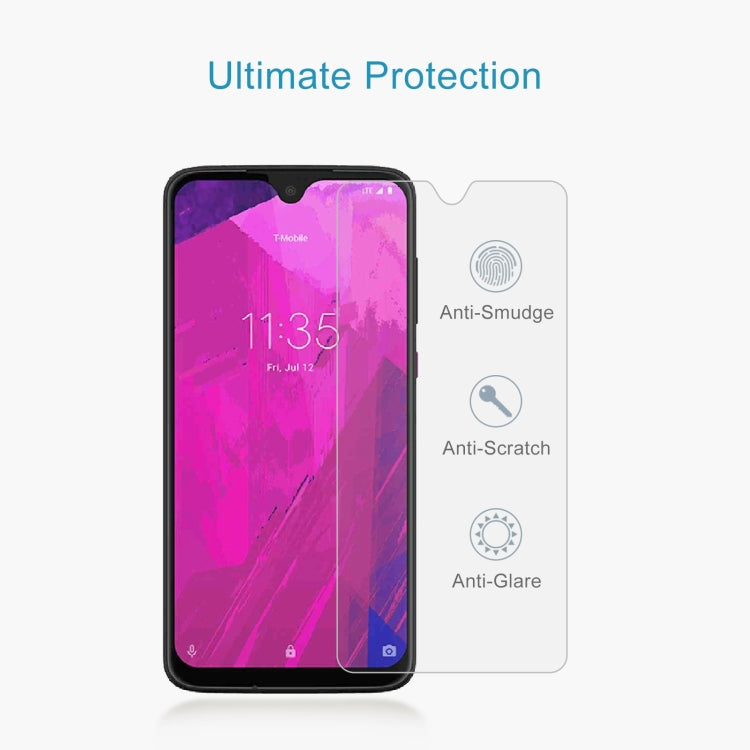 10 PCS 0.26mm 9H 2.5D Tempered Glass Film For T-Mobile Revvlry Plus