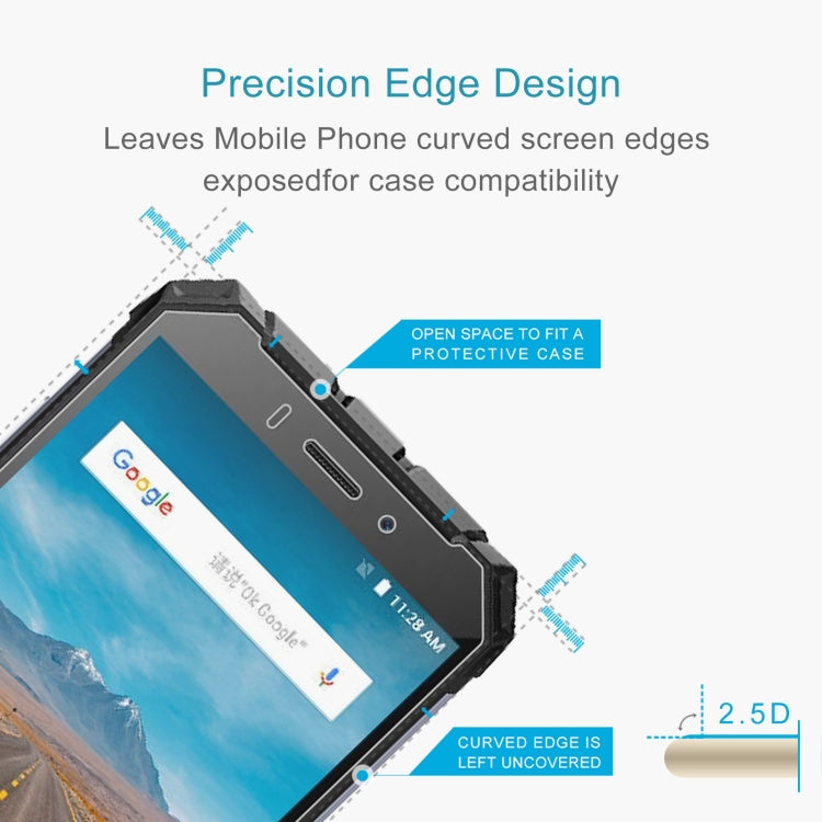 10 PCS 0.26mm 9H 2.5D Tempered Glass Film For Ulefone Armor X