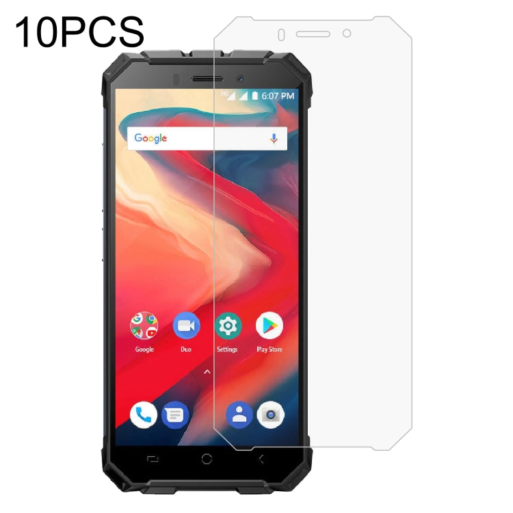 10 PCS 0.26mm 9H 2.5D Tempered Glass Film For Ulefone Armor X2