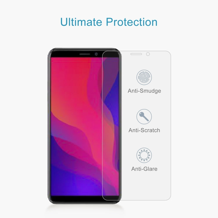 10 PCS 0.26mm 9H 2.5D Tempered Glass Film For Ulefone Power 3L