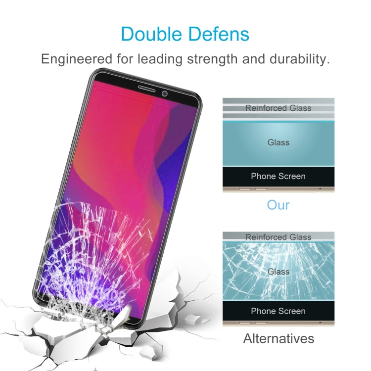 10 PCS 0.26mm 9H 2.5D Tempered Glass Film For Ulefone Power 3L