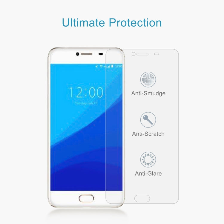 10 PCS 0.26mm 9H 2.5D Tempered Glass Film For Umidigi C NOT
