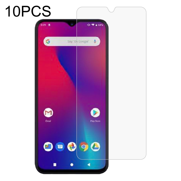 10 PCS 0.26mm 9H 2.5D Tempered Glass Film For Umidigi F1