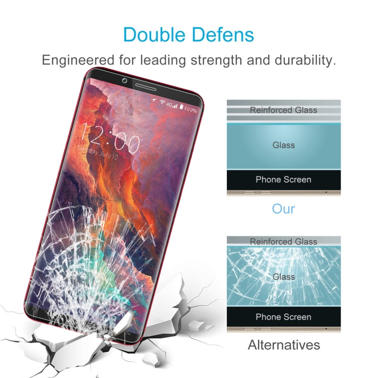 10 PCS 0.26mm 9H 2.5D Tempered Glass Film For Umidigi S2 Lite