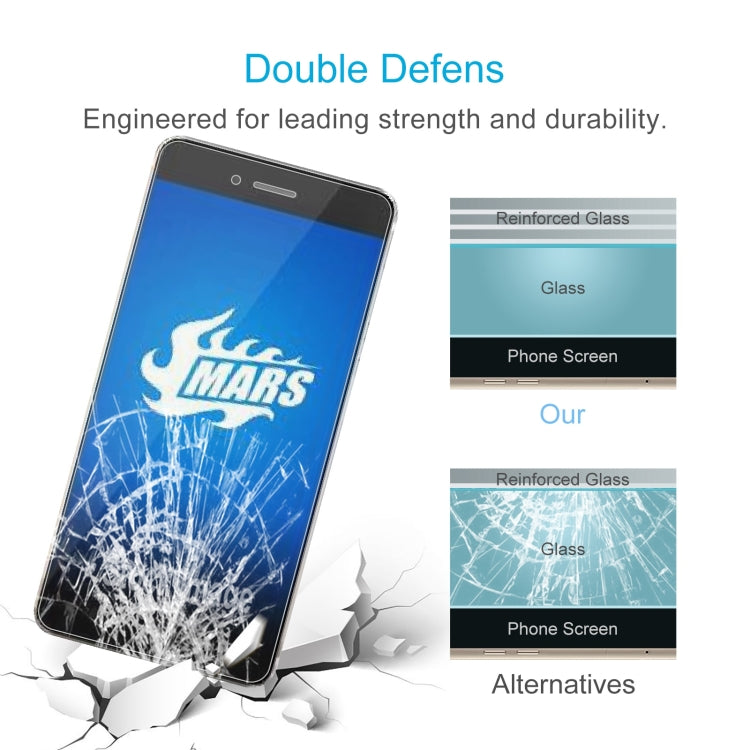 10 PCS 0.26mm 9H 2.5D Tempered Glass Film For Vernee Mars Pro