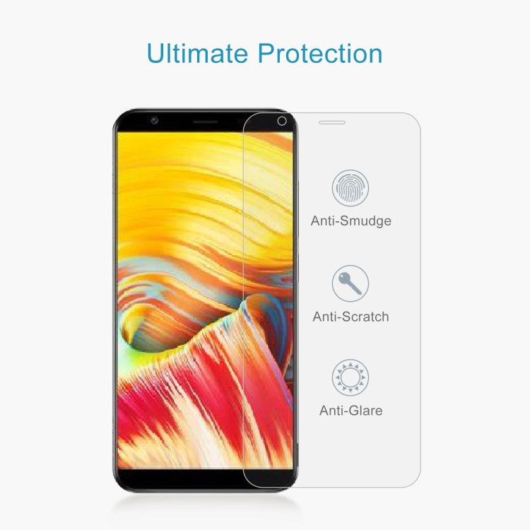 10 PCS 0.26mm 9H 2.5D Tempered Glass Film For Vernee T3 Pro