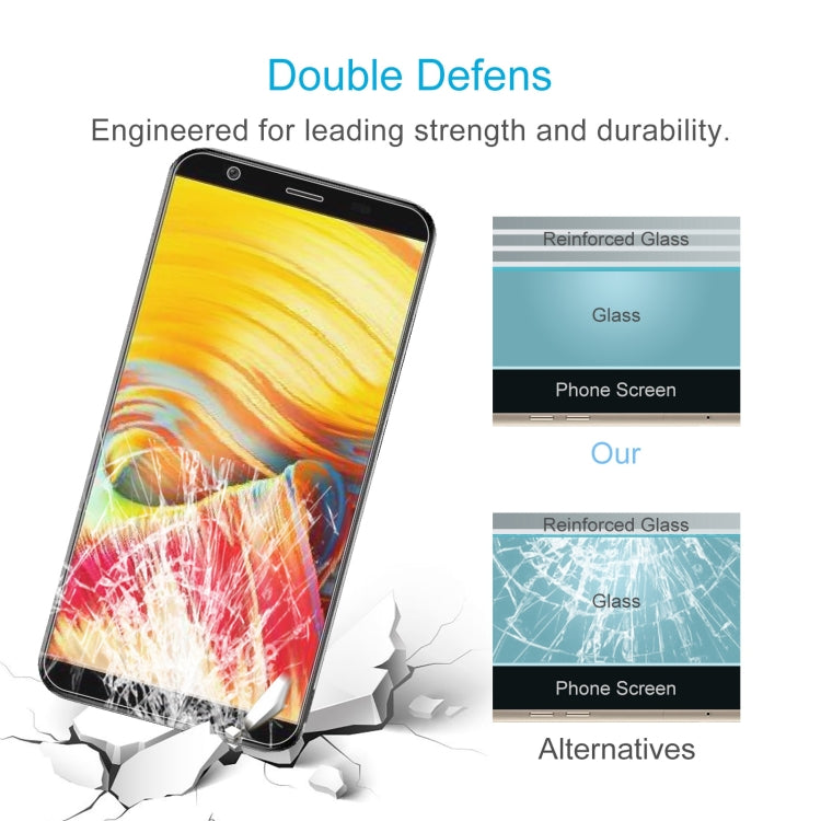 10 PCS 0.26mm 9H 2.5D Tempered Glass Film For Vernee T3 Pro