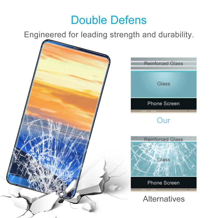 10 PCS 0.26mm 9H 2.5D Tempered Glass Film For VKworld S8