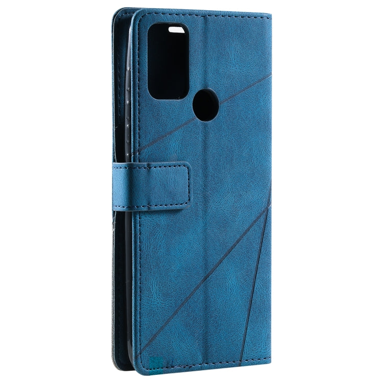 For Motorola Moto G Stylus 2021  Skin Feel Splicing Horizontal Flip Leather Phone Case