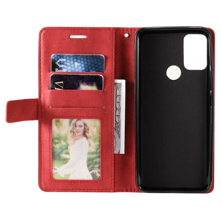 For Motorola Moto G Stylus 2021  Skin Feel Splicing Horizontal Flip Leather Phone Case
