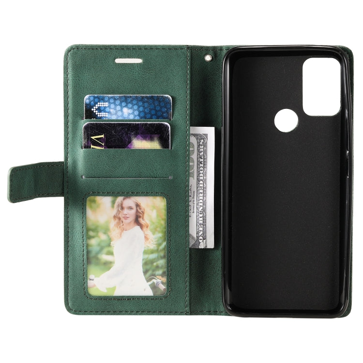 For Motorola Moto G Stylus 2021  Skin Feel Splicing Horizontal Flip Leather Phone Case