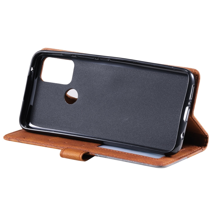 For Motorola Moto G Stylus 2021  Skin Feel Splicing Horizontal Flip Leather Phone Case