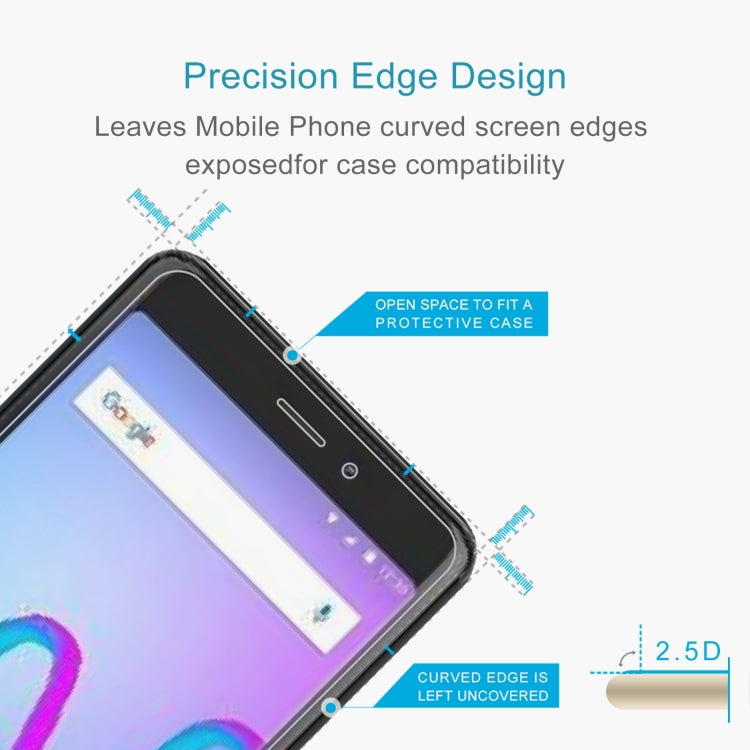 10 PCS 0.26mm 9H 2.5D Tempered Glass Film For Wiko Jerry 3