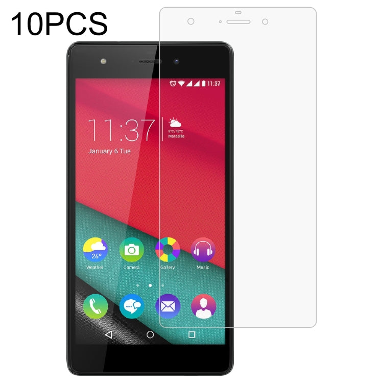 10 PCS 0.26mm 9H 2.5D Tempered Glass Film For Wiko PULP 4G