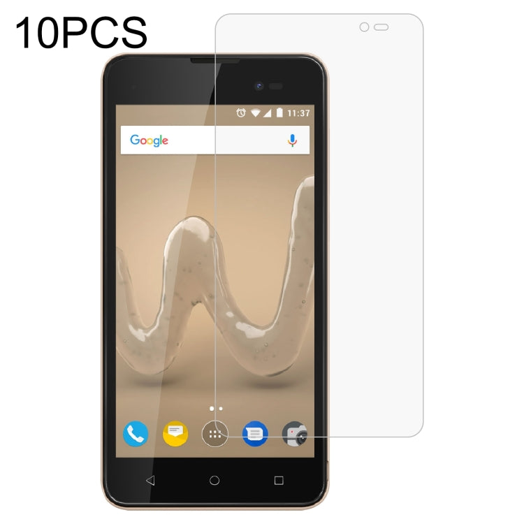 10 PCS 0.26mm 9H 2.5D Tempered Glass Film For Wiko Sunny2 Plus