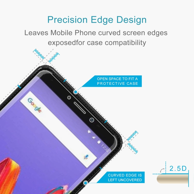 10 PCS 0.26mm 9H 2.5D Tempered Glass Film For Wiko Tommy 3