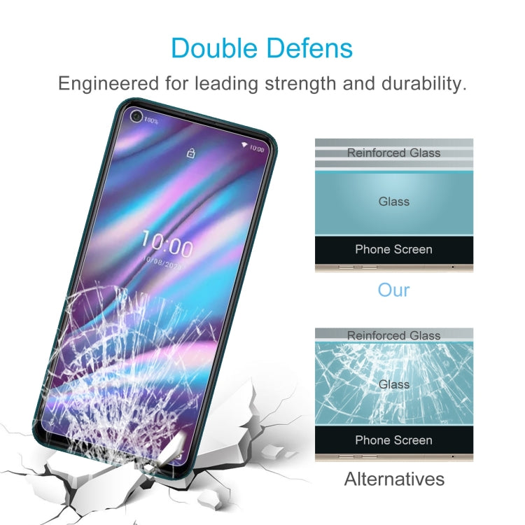 10 PCS 0.26mm 9H 2.5D Tempered Glass Film For Wiko View 5