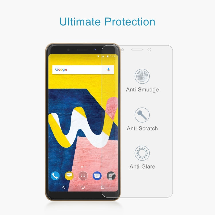 10 PCS 0.26mm 9H 2.5D Tempered Glass Film For Wiko View Lite