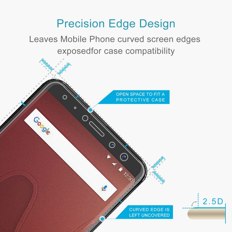 10 PCS 0.26mm 9H 2.5D Tempered Glass Film For Wiko View Prime