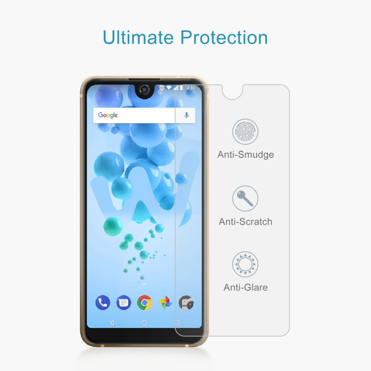 10 PCS 0.26mm 9H 2.5D Tempered Glass Film For Wiko View2 Pro
