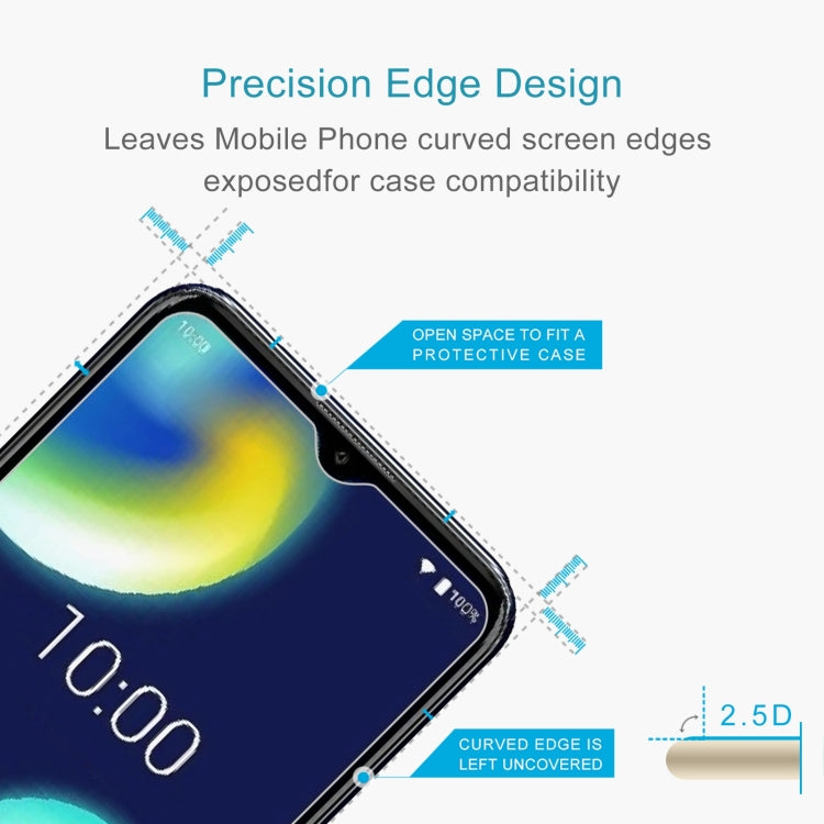 10 PCS 0.26mm 9H 2.5D Tempered Glass Film For Wiko View4 Lite