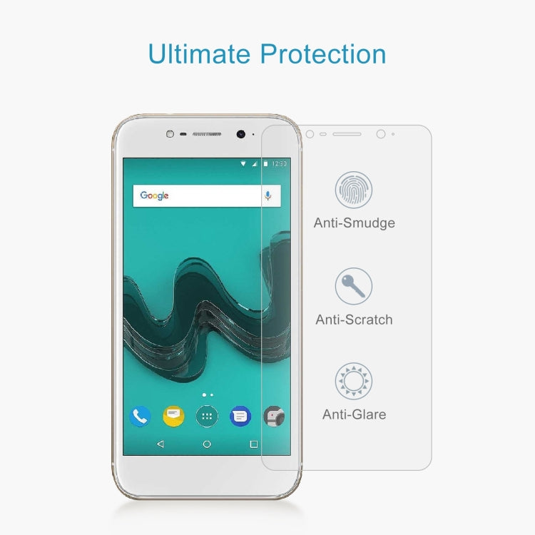 10 PCS 0.26mm 9H 2.5D Tempered Glass Film For Wiko Wim Lite
