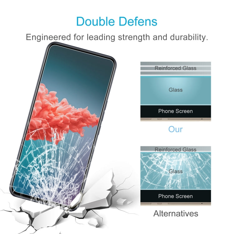 10 PCS 0.26mm 9H 2.5D Tempered Glass Film For ZTE Axon 20 4G
