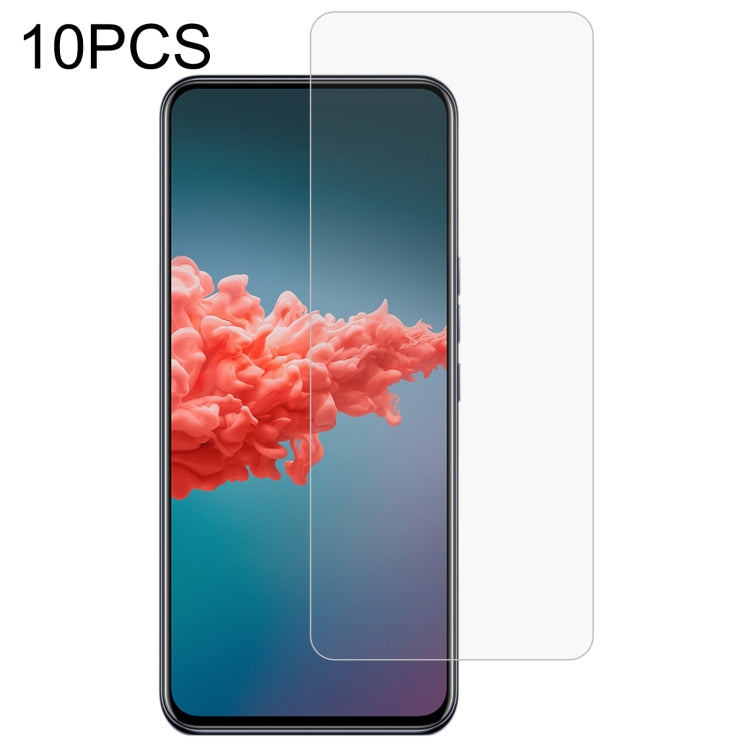 10 PCS 0.26mm 9H 2.5D Tempered Glass Film For ZTE Axon 20 5G
