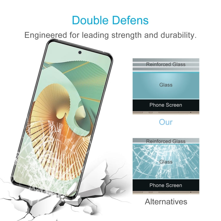 10 PCS 0.26mm 9H 2.5D Tempered Glass Film For ZTE Axon 30 Pro 5G