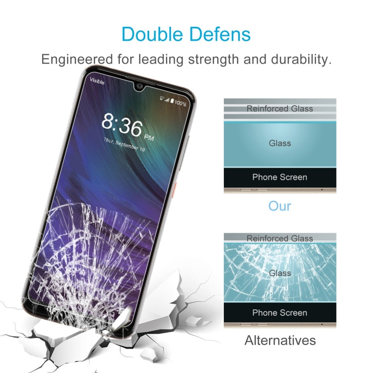 10 PCS 0.26mm 9H 2.5D Tempered Glass Film For ZTE Blade 10 Prime
