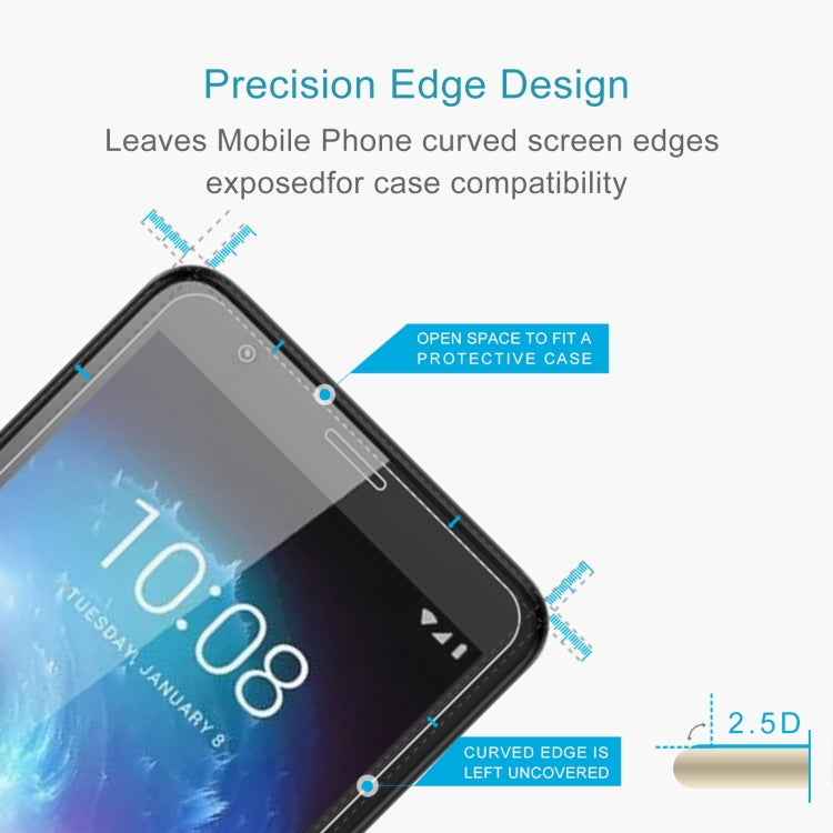 10 PCS 0.26mm 9H 2.5D Tempered Glass Film For ZTE Blade A3 Lite