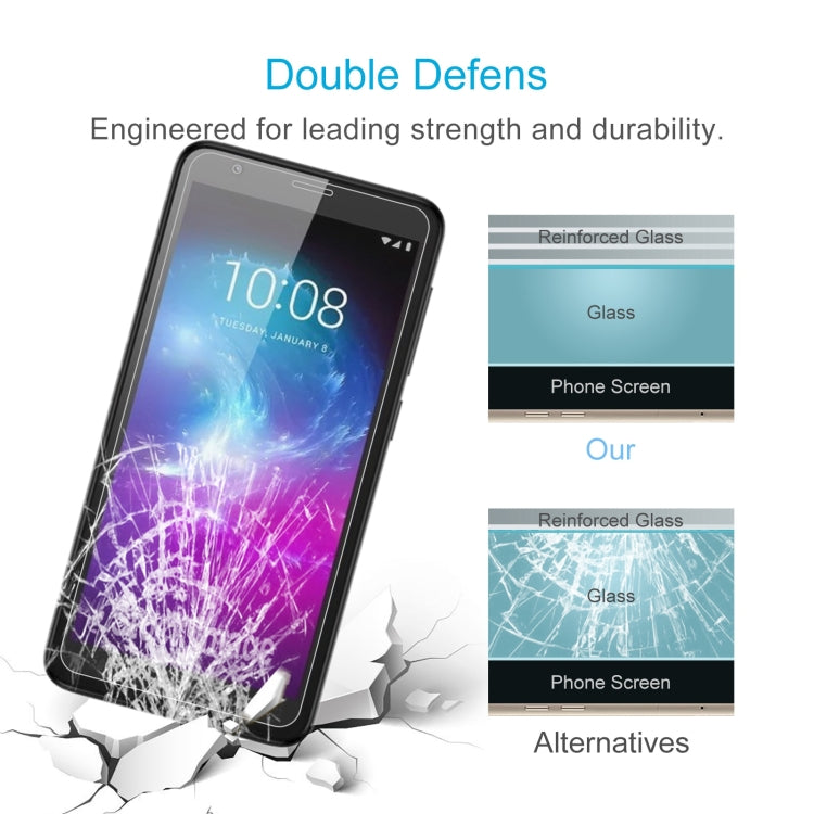 10 PCS 0.26mm 9H 2.5D Tempered Glass Film For ZTE Blade A3 Lite