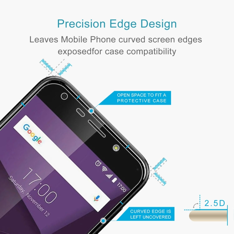 10 PCS 0.26mm 9H 2.5D Tempered Glass Film For ZTE Blade A6