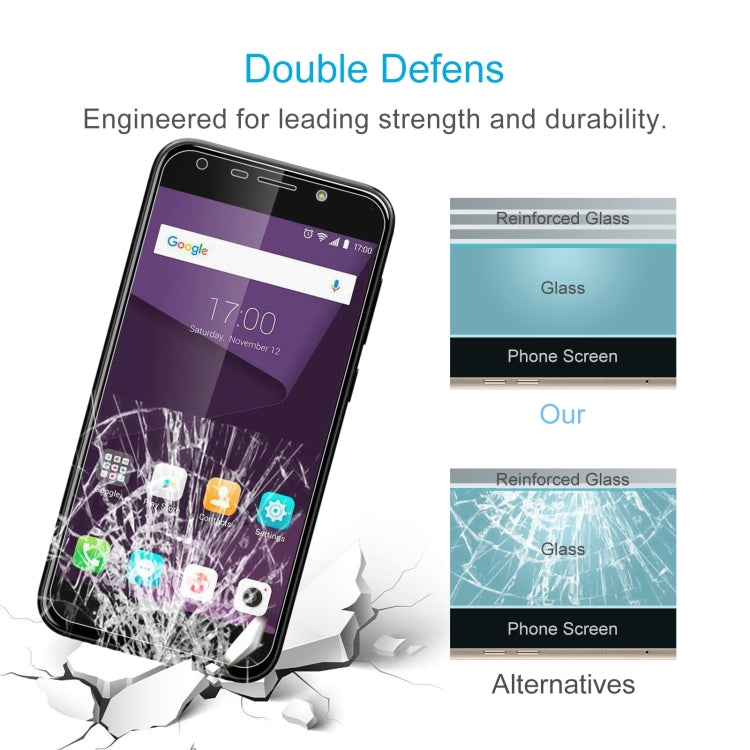 10 PCS 0.26mm 9H 2.5D Tempered Glass Film For ZTE Blade A6 Premium