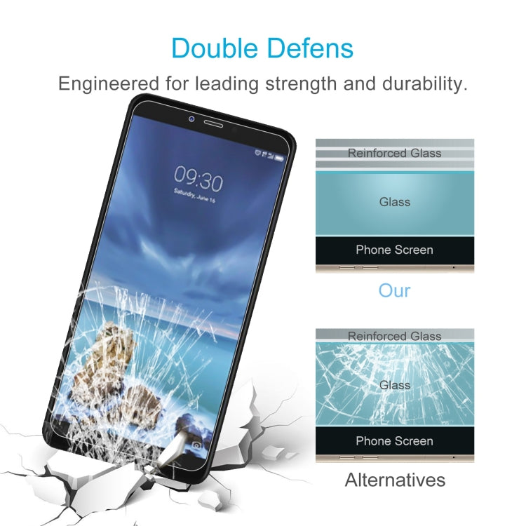 10 PCS 0.26mm 9H 2.5D Tempered Glass Film For ZTE Blade A7 Vita