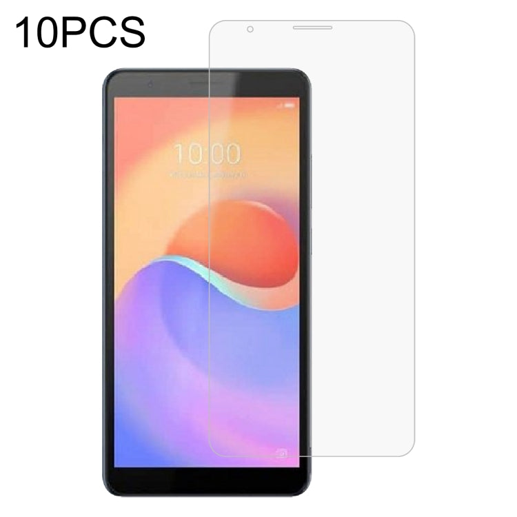 10 PCS 0.26mm 9H 2.5D Tempered Glass Film For ZTE Blade A31 Plus