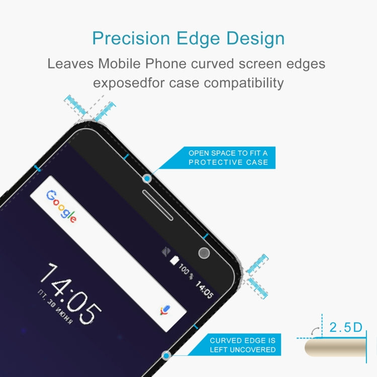10 PCS 0.26mm 9H 2.5D Tempered Glass Film For ZTE Blade V7 Plus