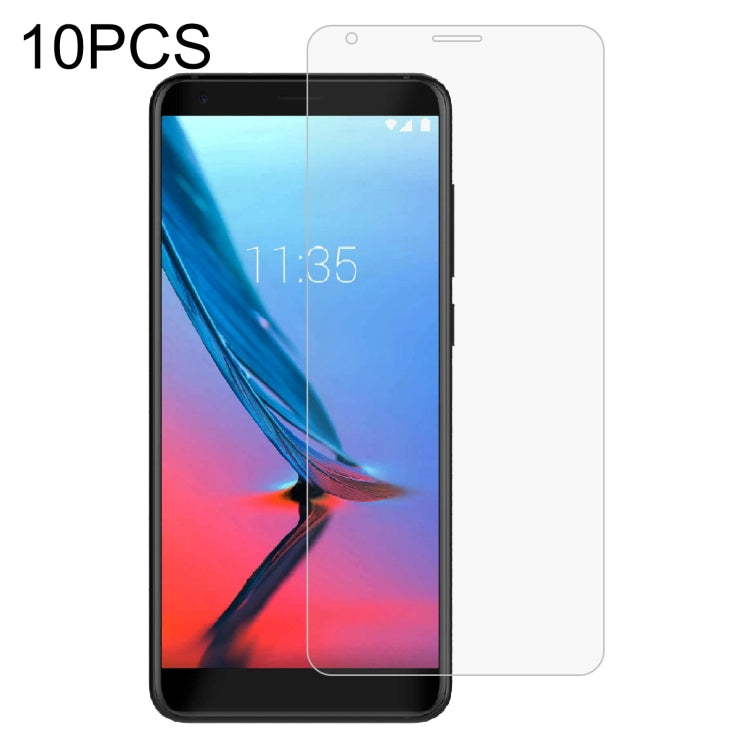 10 PCS 0.26mm 9H 2.5D Tempered Glass Film For ZTE Blade V9