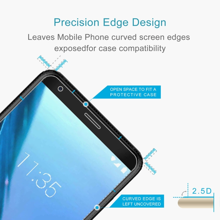 10 PCS 0.26mm 9H 2.5D Tempered Glass Film For ZTE Blade V9