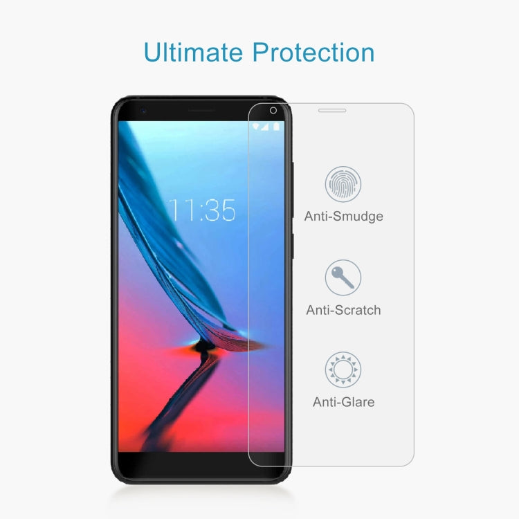 10 PCS 0.26mm 9H 2.5D Tempered Glass Film For ZTE Blade V9