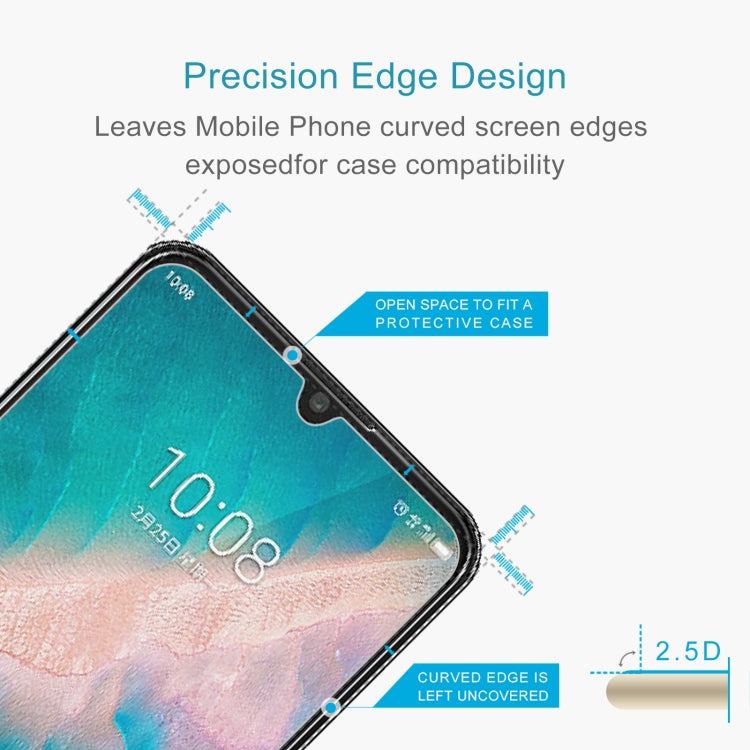 10 PCS 0.26mm 9H 2.5D Tempered Glass Film For ZTE Blade V10