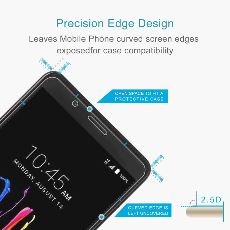 10 PCS 0.26mm 9H 2.5D Tempered Glass Film For ZTE Blade Z Max