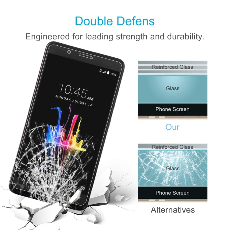 10 PCS 0.26mm 9H 2.5D Tempered Glass Film For ZTE Blade Z Max
