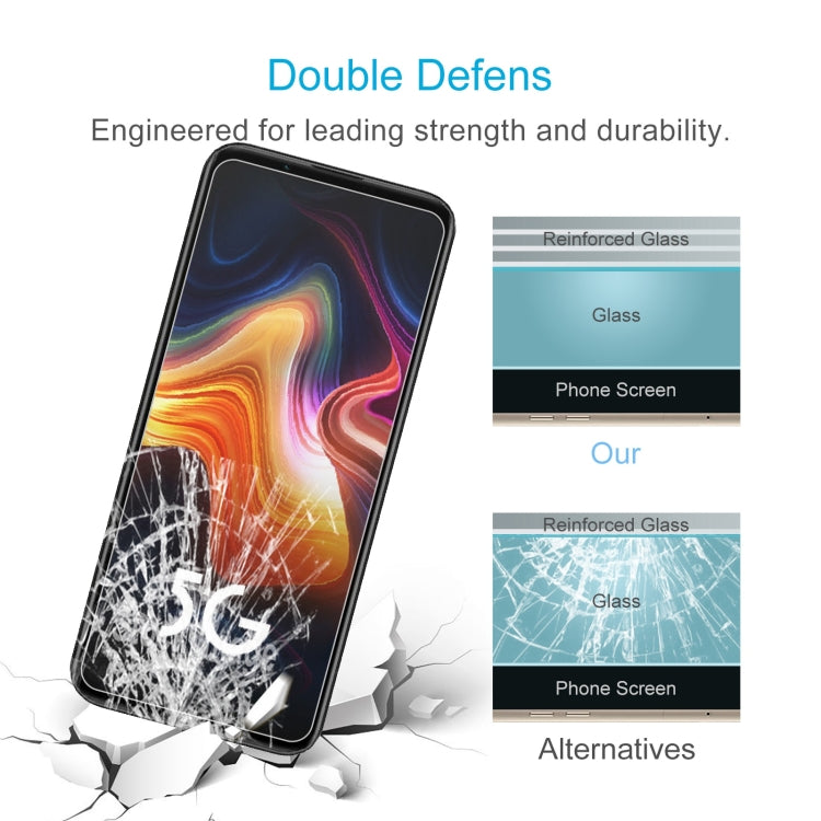 10 PCS 0.26mm 9H 2.5D Tempered Glass Film For ZTE nubia Play