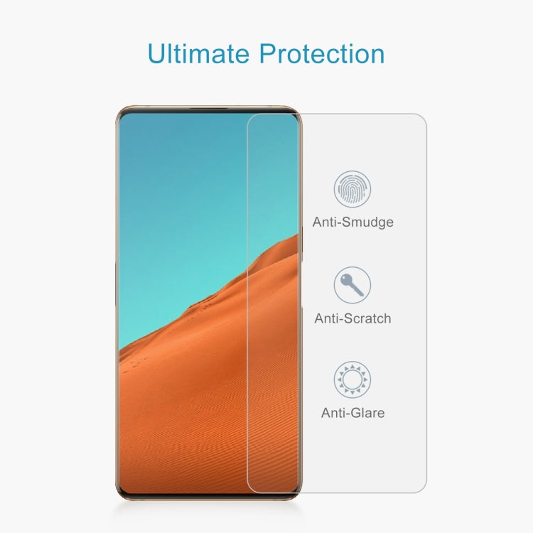 10 PCS 0.26mm 9H 2.5D Tempered Glass Film For ZTE Nubia X