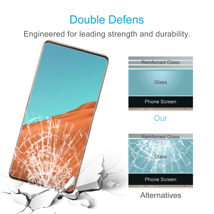 10 PCS 0.26mm 9H 2.5D Tempered Glass Film For ZTE Nubia X