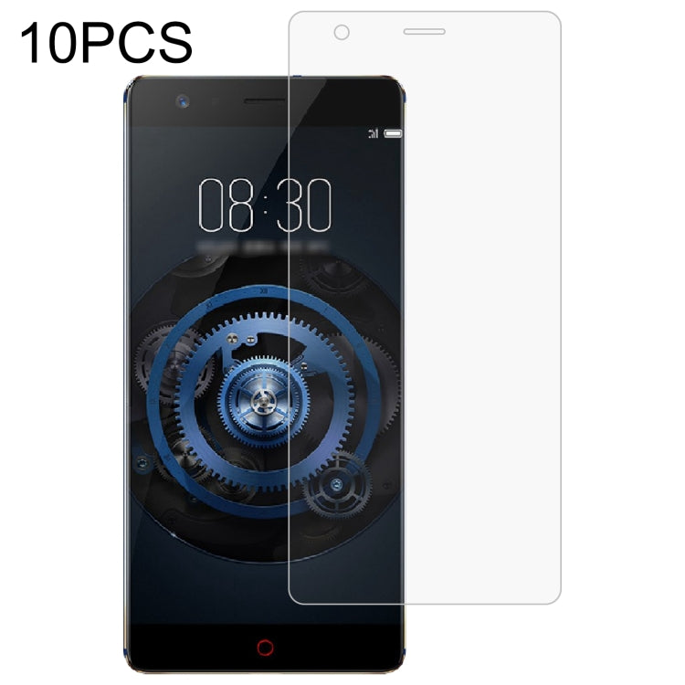 10 PCS 0.26mm 9H 2.5D Tempered Glass Film For ZTE nubia Z17 lite