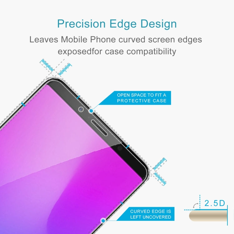 10 PCS 0.26mm 9H 2.5D Tempered Glass Film For ZTE nubia Z18mini