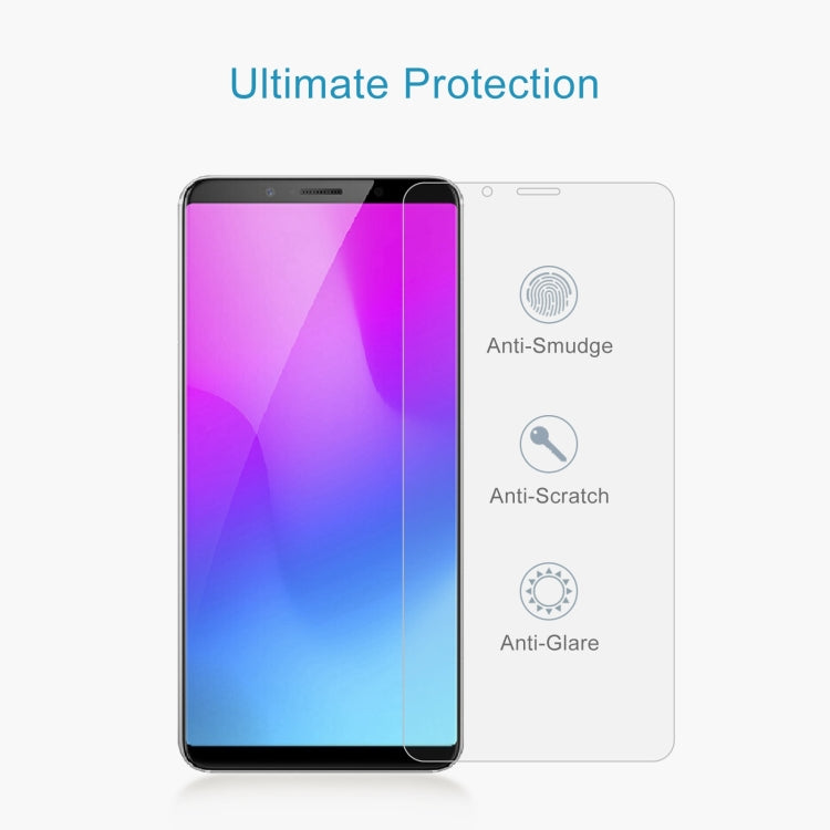 10 PCS 0.26mm 9H 2.5D Tempered Glass Film For ZTE nubia Z18mini