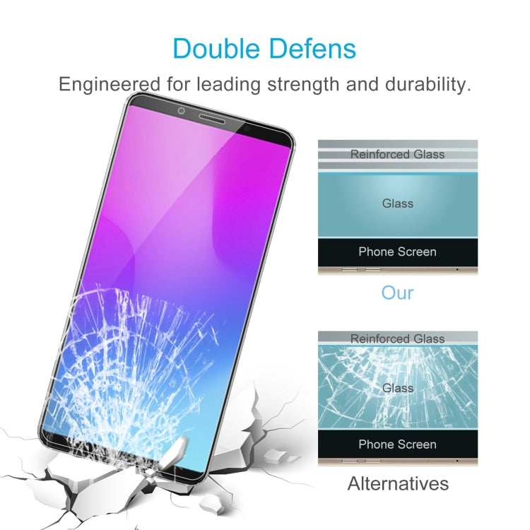 10 PCS 0.26mm 9H 2.5D Tempered Glass Film For ZTE nubia Z18mini